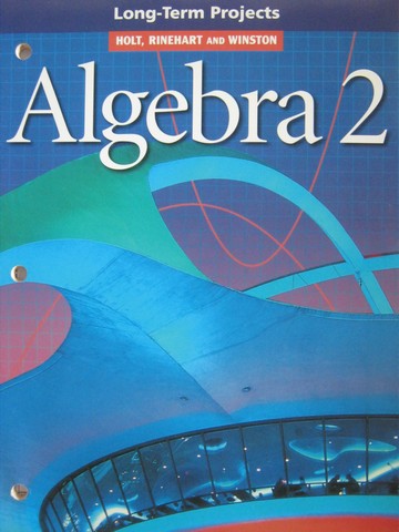 (image for) Algebra 2 Long-Term Projects (P)