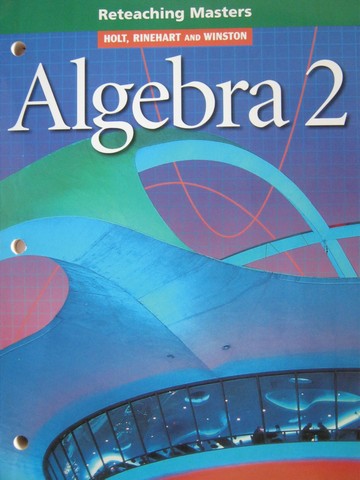 (image for) Algebra 2 Reteaching Masters (P)