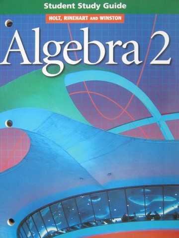 (image for) Algebra 2 Student Study Guide (P)
