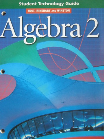 (image for) Algebra 2 Student Technology Guide (P)