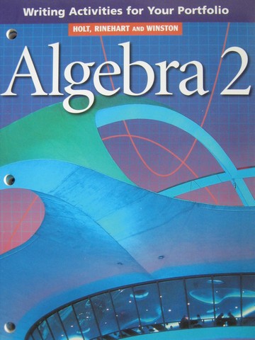 (image for) Algebra 2 Writing Activities for your Portfolio (P)