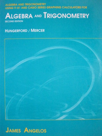 (image for) Algebra & Trigonometry 2nd Edition Using TI-81 & Casio (P)