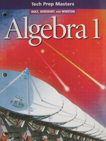 (image for) Algebra 1 Tech Prep Masters (P)