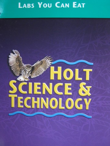 (image for) Holt Science & Technology Labs You Can Eat (P)