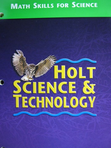 (image for) Holt Science & Technology Math Skills for Science (P)
