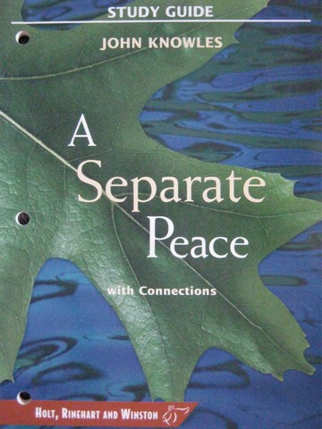 (image for) HRW Library Study Guide A Separate Peace with Connections (P)