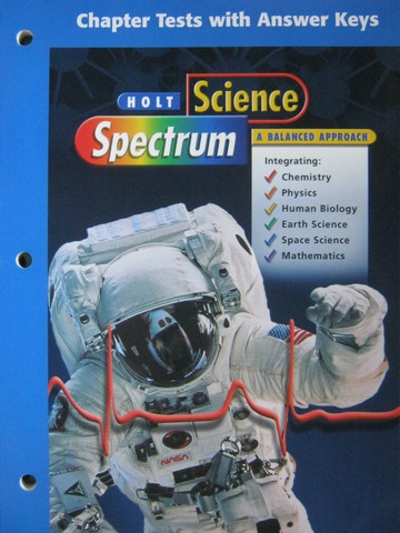 (image for) Science Spectrum A Balanced Approach Chapter Tests (P)