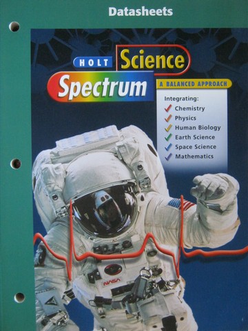 (image for) Science Spectrum A Balanced Approach Datasheets (P)