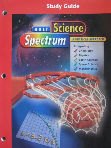 (image for) Science Spectrum A Physical Approach Study Guide (P)