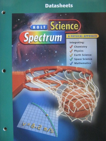 (image for) Science Spectrum A Physical Approach Datasheets (P)