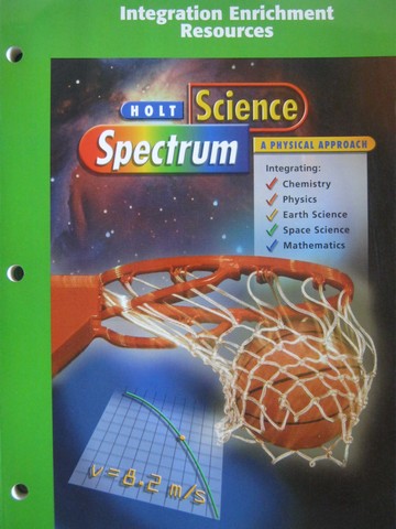 (image for) Science Spectrum Integration Enrichment Resources (P)
