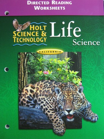 (image for) Holt Life Science Directed Reading Worksheets (CA)(P)