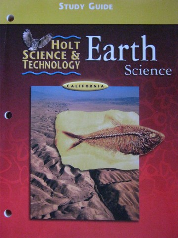 (image for) Holt Earth Science California Edition Study Guide (CA)(P)
