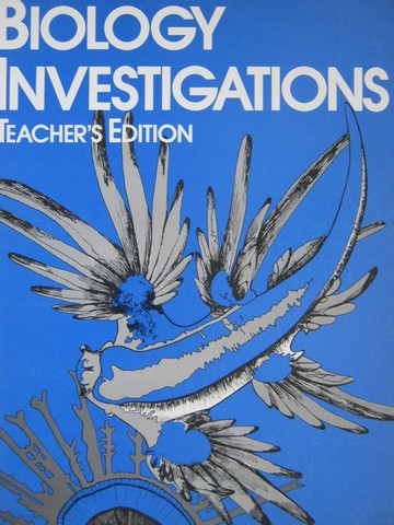 (image for) Biology Investigations TE (TE)(P) by Otto, Towle, & Otto