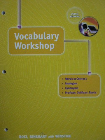 (image for) Elements of Language 5th Course Vocabulary Workshop (P)