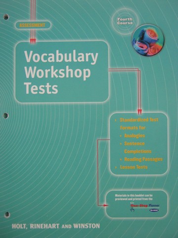 (image for) Elements of Language 4th Course Vocabulary Workshop Tests (P)