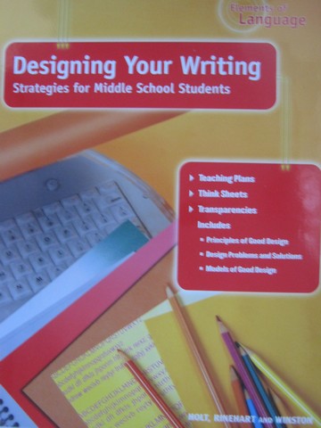 (image for) Elements of Language Designing Your Writing for MS (Binder)