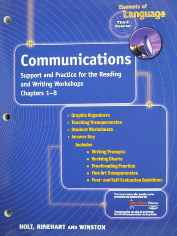 (image for) Elements of Language 3rd Course Communications (P)