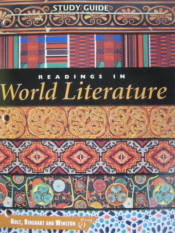 (image for) HRW Library Study Guide to Readings in World Literature (P) by Kathleen Daniel