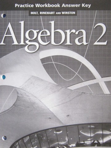 (image for) Algebra 2 Practice Workbook Answer Key (P) - Click Image to Close