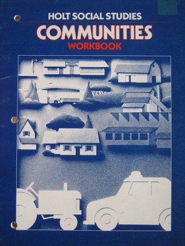 (image for) Holt Social Studies 3 Communities Workbook (P) by Cangemi
