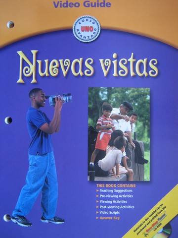 (image for) Nuevas vistas Curso avanzado 1 Video Guide (P) by Maria Diaz