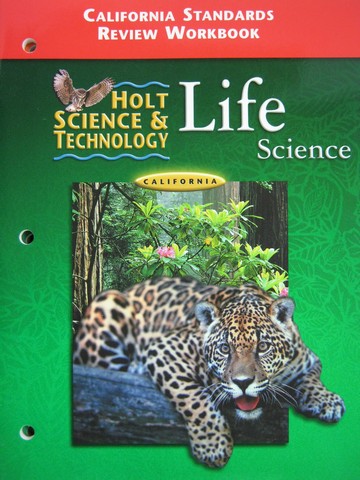 (image for) Holt Life Science California Standards Review Workbook (CA)(P) - Click Image to Close