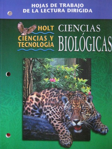 (image for) Ciencias Biologicas Hojas de trabajo de la lectura Dirigida (P)