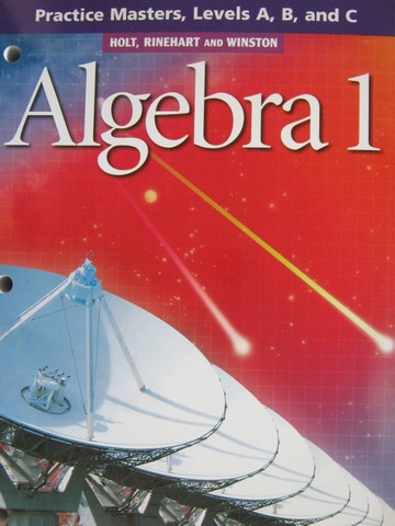 (image for) Algebra 1 Practice Masters Levels A B C (P)