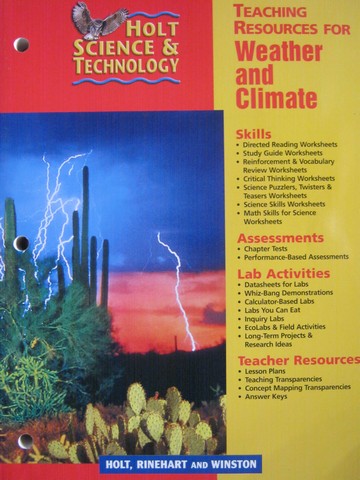 (image for) Weather & Climate Teaching Resources (TE)(P)