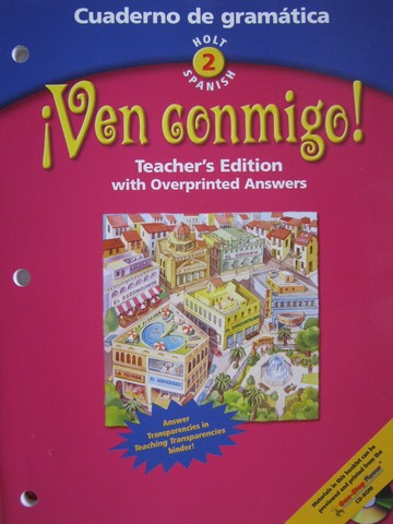 (image for) Ven conmigo! 2 Cuaderno de gramatica TE (TE)(P)