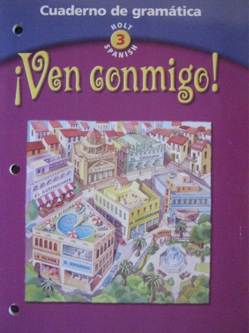 (image for) Ven conmigo! 3 Cuaderno de gramatica (P)