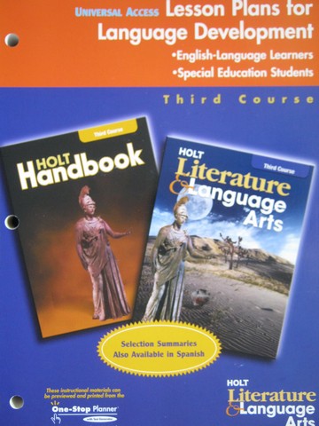 (image for) Lesson Plans for Language Developement 3rd Course (CA)(P)