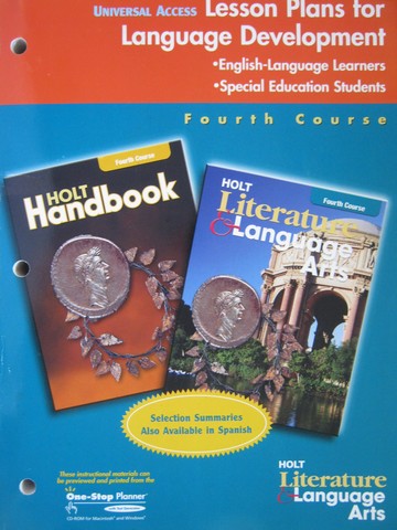 (image for) Lesson Plans for Language Development 4th Course (P)