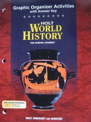 (image for) World History The Human Journey Graphic Organizer Activities (P)