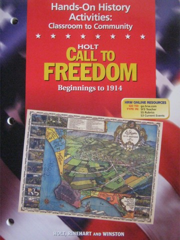 (image for) Call to Freedom Beginnings to 1914 Hands-on History (P)