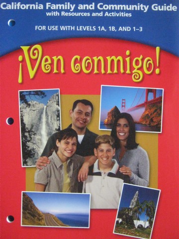 (image for) Ven conmigo! 1A, 1B, 1-3 California Family & Community (CA)(P)