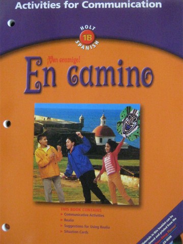 (image for) En camino 1B Activities for Communication (P) by Batteiger,