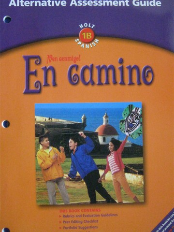 (image for) En camino 1B Alternative Assessment Guide (P)