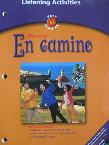 (image for) En camino 1B Listening Activities (P) by Donaho & Miller
