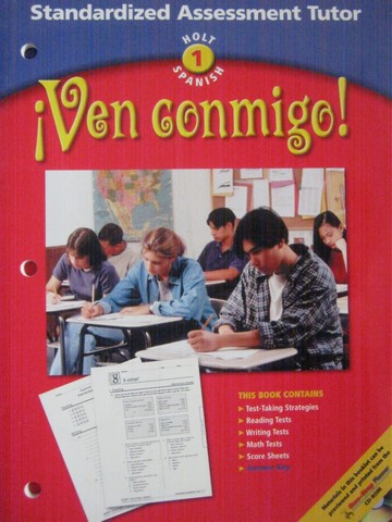 (image for) Ven conmigo! 1 Standardized Assessment Tutor (P) by Brashier