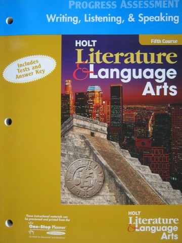 (image for) Writing Listening & Speaking Progress Assessment 5th Course (P)