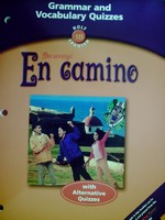 (image for) En camino 1B Grammar & Vocabulary Quizzes (P)