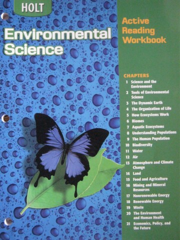 (image for) Holt Environmental Science Active Reading Workbook (P)