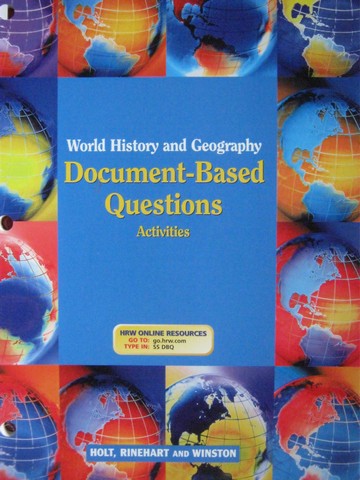 (image for) World History & Geography Document-Based Questions (P)