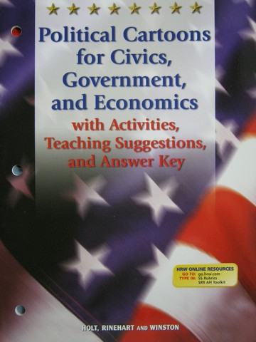 (image for) Political Cartoons for Civics Government & Economics (P)