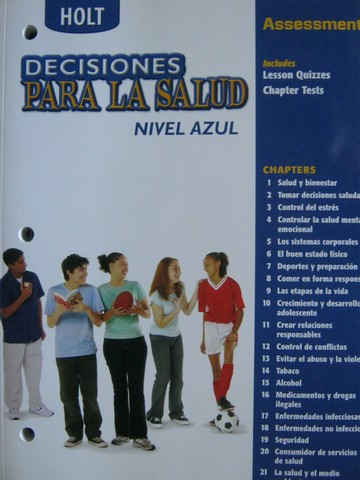 (image for) Decisiones para la salud Nivel azul Assessments (P)