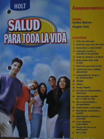 (image for) Holt Salud para toda la vida Assessments (P)