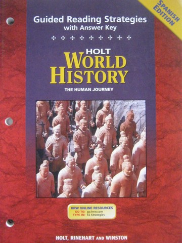 (image for) World History The Human Journey Guided Reading Strategies (P)