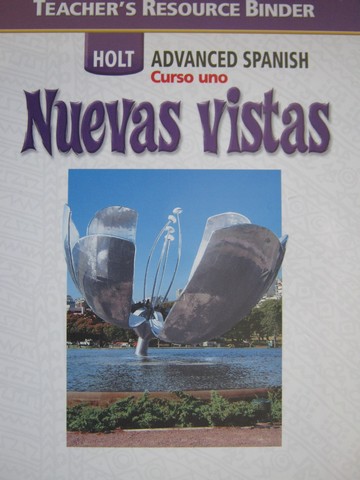 (image for) Nuevas vistas Curso avanzado 1 TRB (TE)(Binder)